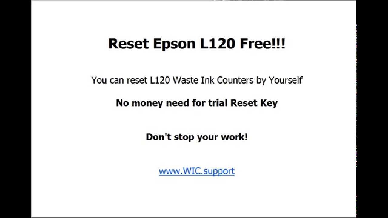 download resetter epson l120 free